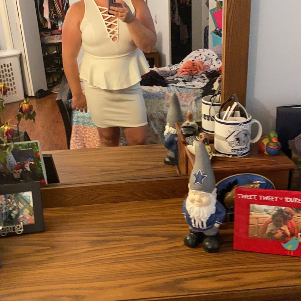 White dress